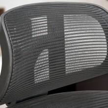 Bürostuhl Schreibtischstuhl Mesh Schwarz Drehstuhl Ergonomisch 120 kg