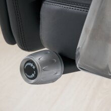 Bürostuhl Schreibtischstuhl Kunstleder Schwarz Drehstuhl Ergonomisch