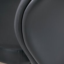 Bürostuhl Schreibtischstuhl Kunstleder Schwarz Drehstuhl Ergonomisch