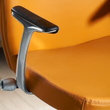 Bürostuhl Schreibtischstuhl Kunstleder Caramel Drehstuhl Ergonomisch