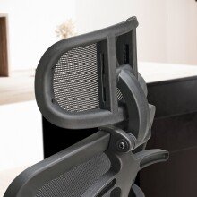 Bürostuhl Schreibtischstuhl Mesh Schwarz Drehstuhl Ergonomisch 120 kg