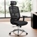 Bürostuhl Schreibtischstuhl Mesh Schwarz Drehstuhl Ergonomisch 120 kg
