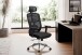 Bürostuhl Schreibtischstuhl Mesh Schwarz Drehstuhl Ergonomisch 120 kg