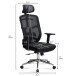 Bürostuhl Schreibtischstuhl Mesh Schwarz Drehstuhl Ergonomisch 120 kg