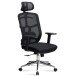 Bürostuhl Schreibtischstuhl Mesh Schwarz Drehstuhl Ergonomisch 120 kg