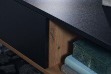 Couchtisch 110x60x38 cm MDF Eiche Wohnzimmertisch Sofatisch Rechteckig