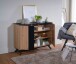 Sideboard 110x87x40 cm MDF Eiche Dekor Kommode Anrichte Standschrank