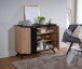 Sideboard 110x87x40 cm MDF Eiche Dekor Kommode Anrichte Standschrank