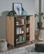 Highboard 110x125x40 cm MDF Sideboard Eiche Dekor Kommode Anrichte