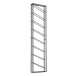 Weinregal Wand Schwarz 36x150x8 cm Flaschenregal Metall Regal Groß