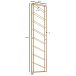Weinregal Wand Gold 36x150x8 cm Flaschenregal Metall Regal Wein Groß