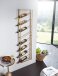 Weinregal Wand Gold 36x150x8 cm Flaschenregal Metall Regal Wein Groß