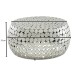 Couchtisch Metall Silber Sofatisch Ø 66 cm Tisch Wohnzimmertisch Rund