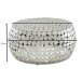 Couchtisch Metall Silber Sofatisch Ø 66 cm Tisch Wohnzimmertisch Rund