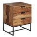 Nachttisch Boxspringbett Massivholz 50x40x65 cm Nachtkommode Schubladen
