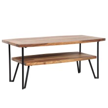 Couchtisch 90x50x40 cm Sofatisch Sheesham Massivholz...