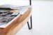Couchtisch 90x50x40 cm Sofatisch Sheesham Massivholz Tisch mit Stauraum