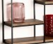 Wandregal Holz Metall 50x60x14 cm Hängeregal Regal Haus Industrial