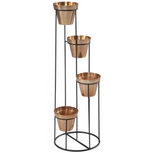 Blumenständer Blumensäule 40x109x40 cm Metall...
