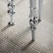 Beistelltisch Metall Silber Sofatisch 44x44x63 cm Wohnzimmertisch Rund