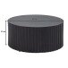 Couchtisch Sofatisch Metall Schwarz 67x67x31 cm Wohnzimmertisch Rund