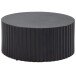 Couchtisch Sofatisch Metall Schwarz 67x67x31 cm Wohnzimmertisch Rund