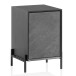 Nachttisch Nachtkommode Boxspringbett Massivholz Steinoptik 35x53x36 cm