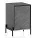 Nachttisch Nachtkommode Boxspringbett Massivholz Steinoptik 35x53x36 cm