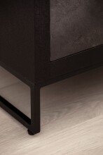 Nachttisch Boxspringbett Massivholz Steinoptik 40x60x30 cm Nachtkommode