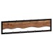 Wandgarderobe Hakenleiste Massivholz 80 cm Garderobe Flur Metall Modern