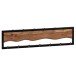 Wandgarderobe Hakenleiste Massivholz 80 cm Garderobe Flur Metall Modern