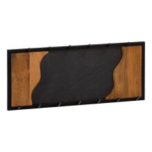 Wandgarderobe Hakenleiste Steinoptik 80 cm Garderobe Flur...
