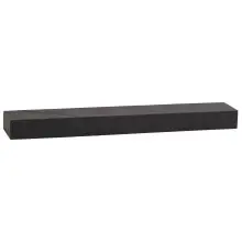 Wandregal 120x10x20 cm Massivholz Steinoptik...