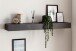 Wandregal 120x10x20 cm Massivholz Steinoptik Hängeregal Regal Modern