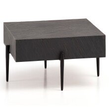 Couchtisch Steinoptik Anthrazit 64x64x35 cm Sofatisch...