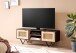 Lowboard 120x44x35 cm TV Schrank Holz Fernsehkommode Fernsehschrank