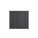 Drehtürenschrank >Monostar< in grau metallic - 226x210x54 (BxHxT)