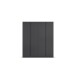 Drehtürenschrank >Monostar< in grau metallic - 181x210x54 (BxHxT)