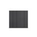 Drehtürenschrank >Modesty< in grau metallic - 226x210x54 (BxHxT)
