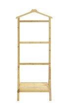 Herrendiener >24188< in natur, Bambus - 46x115x28cm (BxHxT)