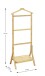 Herrendiener >24188< in natur, Bambus - 46x115x28cm (BxHxT)