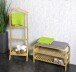 Herrendiener >24188< in natur, Bambus - 46x115x28cm (BxHxT)