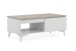 Couchtisch >Bertrix< in Sandstein / weiß - 100x40x55cm (BxHxT)