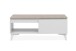 Couchtisch >Bertrix< in Sandstein / weiß - 100x40x55cm (BxHxT)
