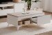 Couchtisch >Bertrix< in Sandstein / weiß - 100x40x55cm (BxHxT)