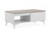 Couchtisch >Bertrix< in Sandstein / weiß - 100x40x55cm (BxHxT)