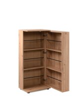 Schuhschrank >Satos< in Dekor Artisan Oak -...