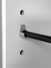 Schuhschrank >Satos< in Dekor Artisan Oak - 50x105x34cm (BxHxT)