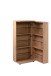 Schuhschrank >Satos< in Dekor Artisan Oak - 50x105x34cm (BxHxT)