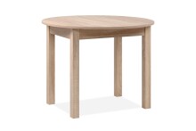 Esstisch >Coburg< in Sonoma Eiche - 100x76x100cm...